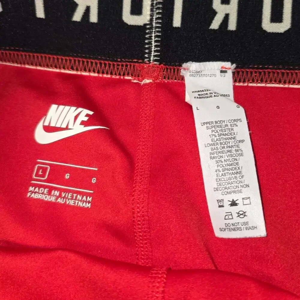 Nike Sport Colorblock Leggings Style BV2941-657 size large